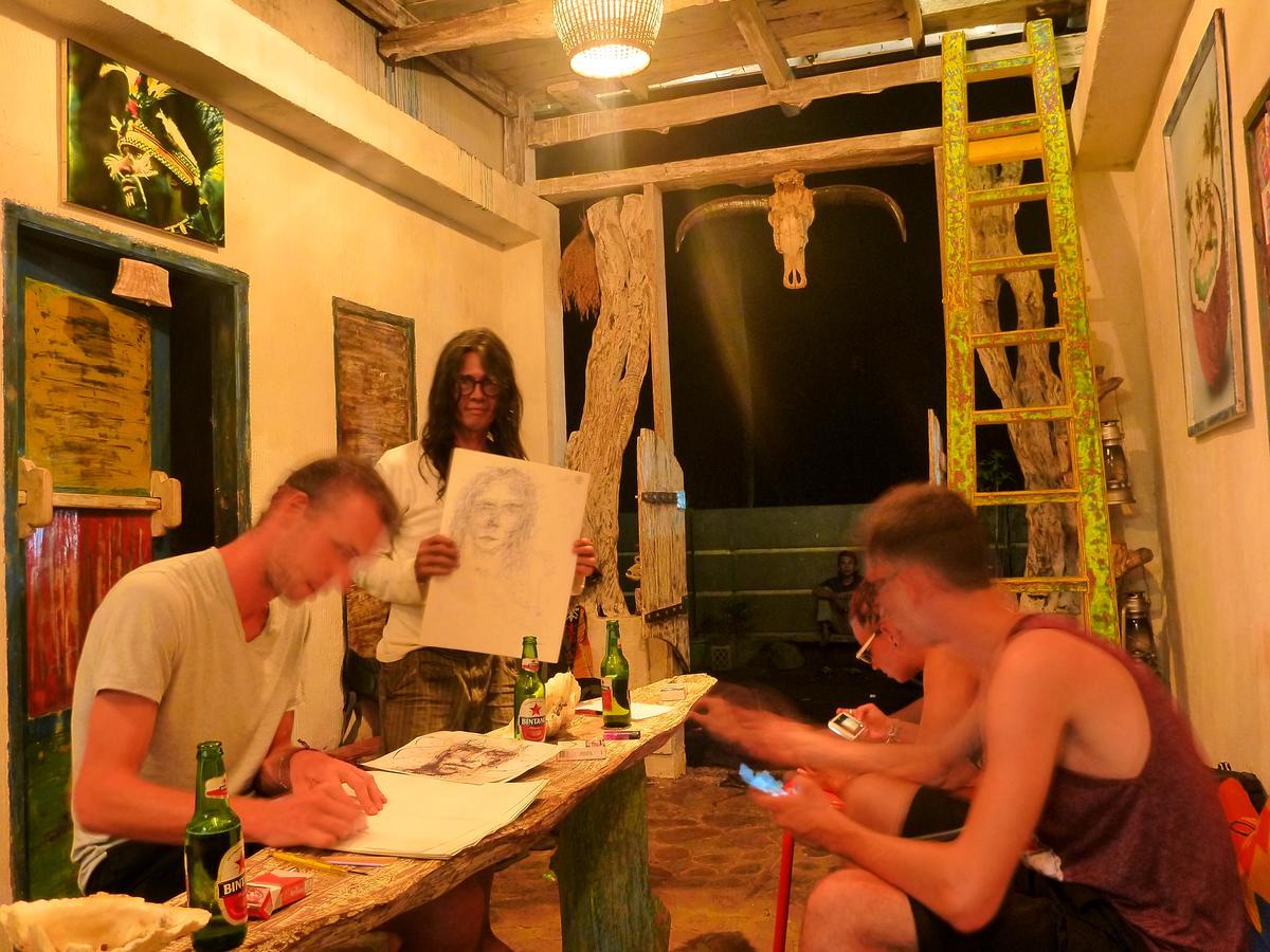 Gipsy Backpackers Hostel Quần đảo Gili Ngoại thất bức ảnh